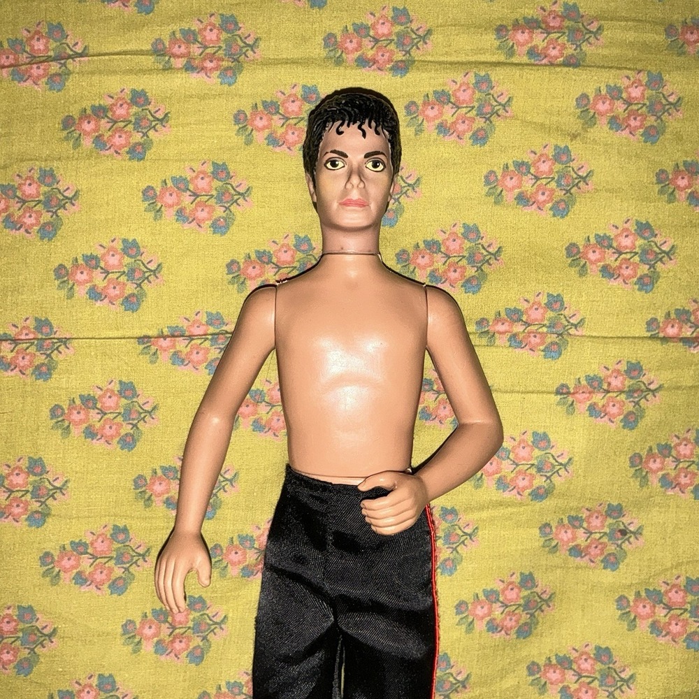 LJN 1984 NUDE MICHAEL JACKSON 12" Fashion Doll Barbie Ken Size Body Vintage 80s